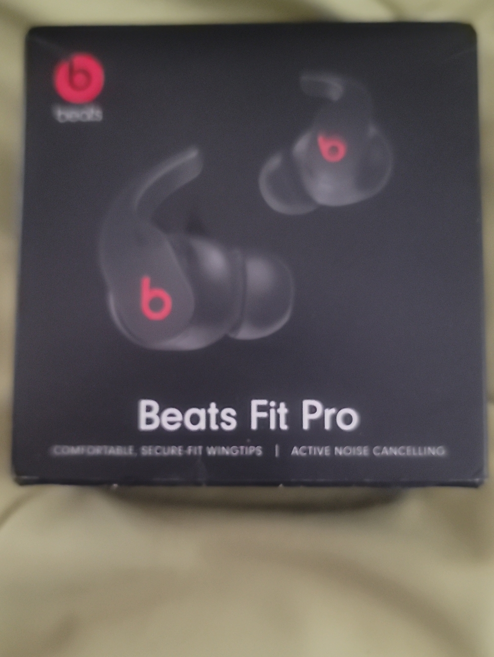 Beats Fit Pro Wireless Earbuds - Black with Red Accents